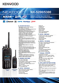 NX-5200/5300 EU Brochure now with DMR