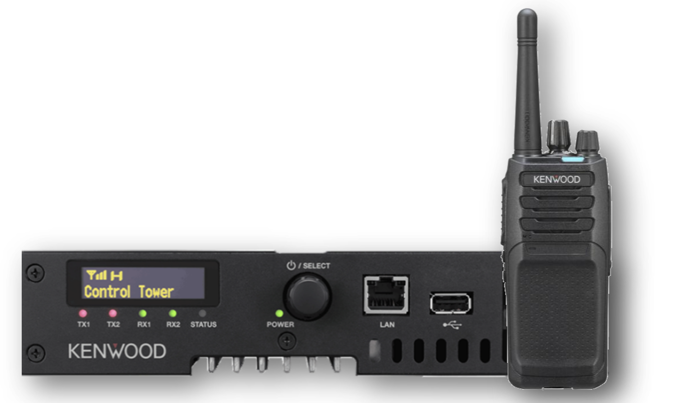 KENWOOD NXR-1700 wa the selected radio system for Shenington