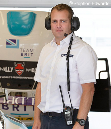 Mike Scudamore, Team BRIT's Commercial Director