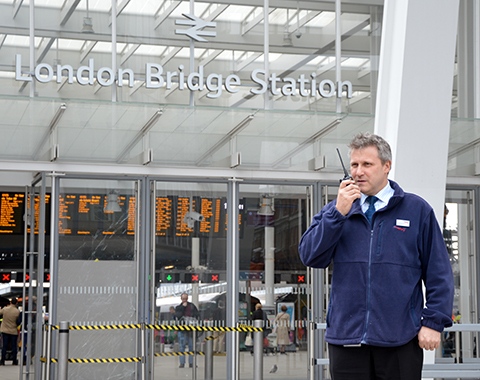 Digital communications at London Bridge Station