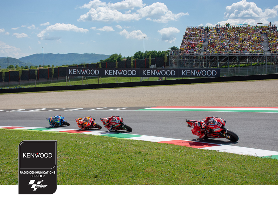 MotoGPTM upgrades communications to KENWOOD DMR TIER 3 with simulcast capability