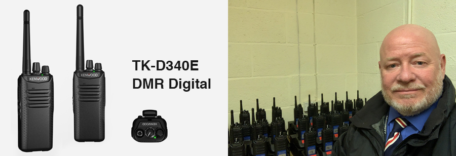 TK-D340R DMR Digital Radio
