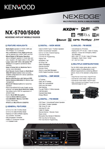 NX-5700/5800 EU Brochure now with DMR
