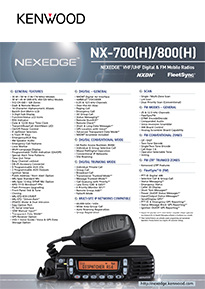 NX-800HK/HK2/K Brochure