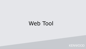 NXR-1000 Web Tool