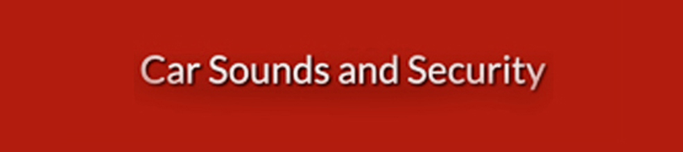 Car Sounds And Security - Epsom logo banner