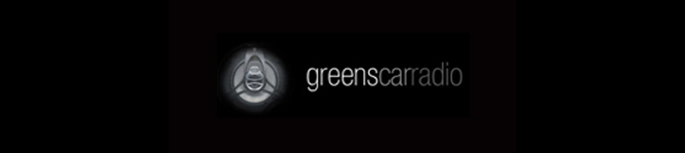 Greens Car Radio logo banner