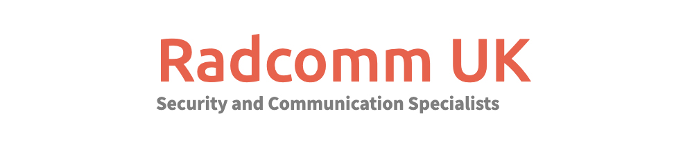 Radcomm UK Ltd logo banner