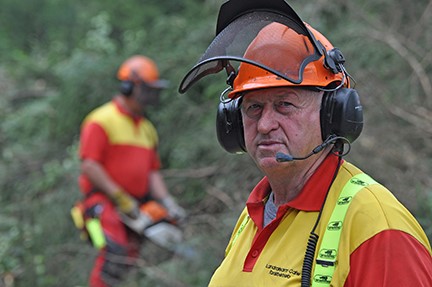 Radiocommunications supporting safety for forestry workers