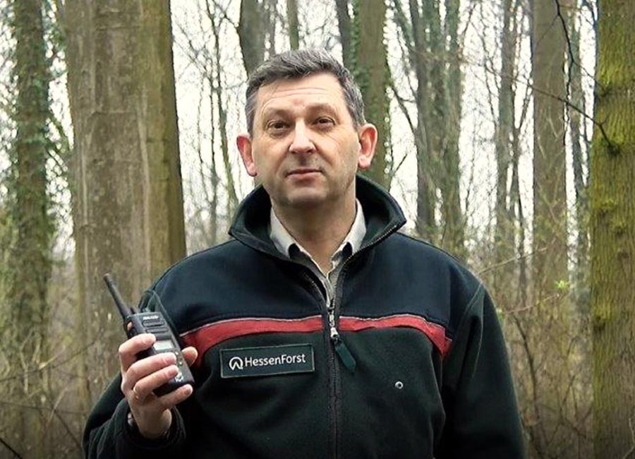 KENWOOD communications for forestry workers in Germany