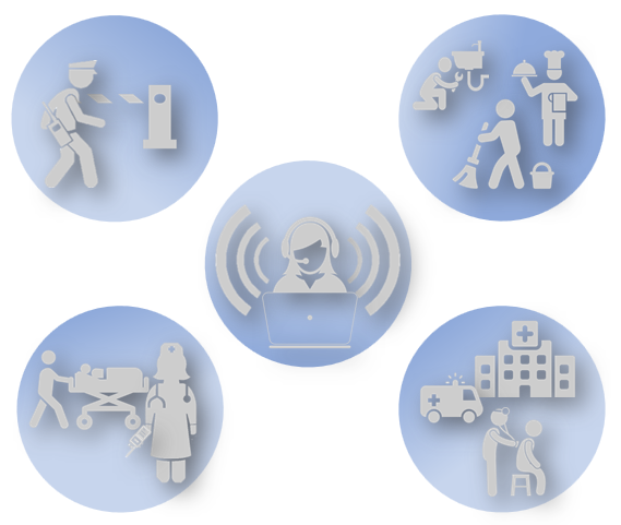Healthcare Market Sector Icons