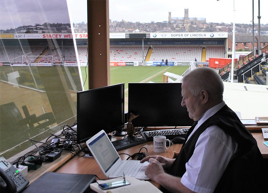 Lincoln City F.C. managing safety and operations with KENWOOD DMR