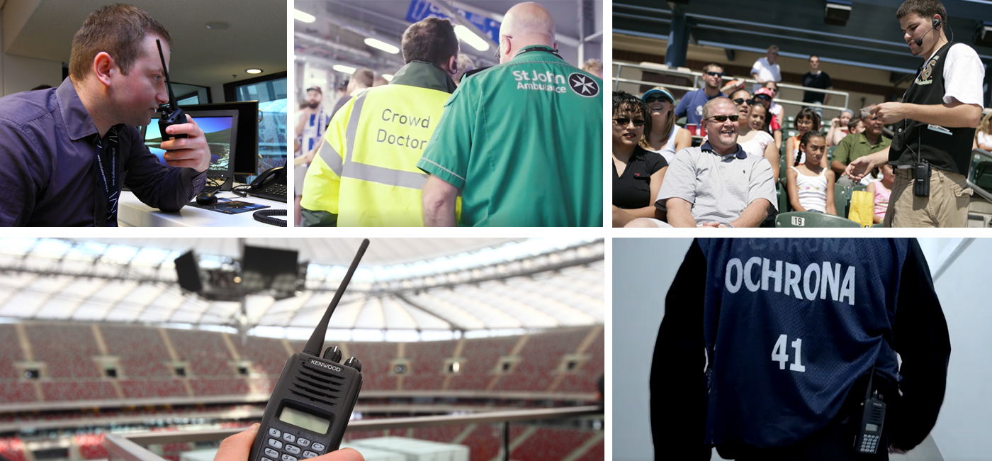 Benefits of KENWOOD 2 way radios in Stadia market sector