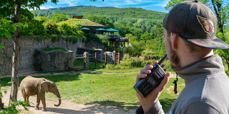 Zoo & Wildlife Parks with 2-way radios